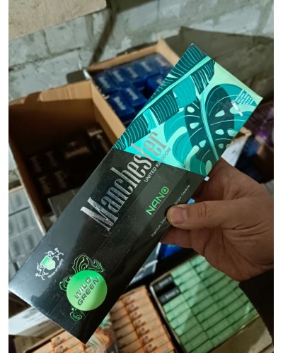 Manchester Nano Wild Green (яблоко, кнопка)