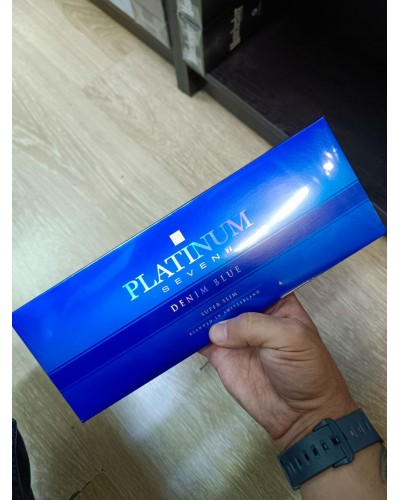 Platinum 7 Denim Blue Superslims