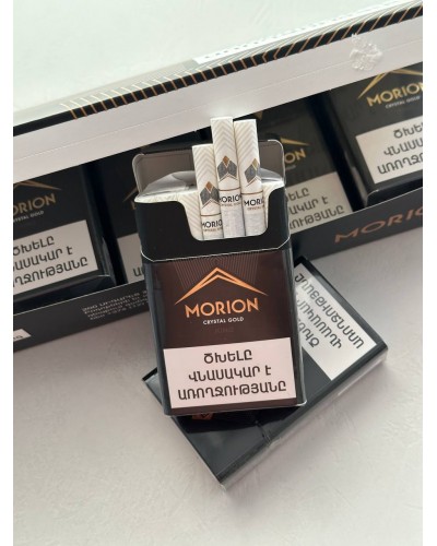 Morion Crystal Gold King Size