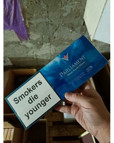 Parliament Aqua Blue Reserve Superslims