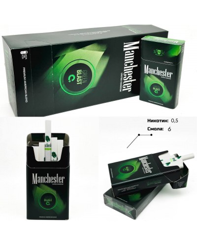 Manchester QS Wild Blast (яблоко, кнопка)