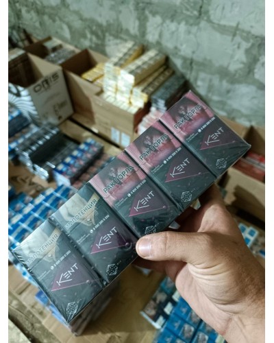 Kent Crystal Сherry Compact (вишня, кнопка) Акциз