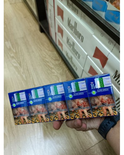 Корона Slims Green (ментол, кнопка)