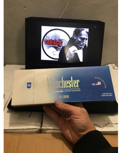 Manchester Ice Crush Superslims (ментол, кнопка)