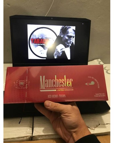 Manchester Red Berry Fusion Superslims (ягоды, кнопка)