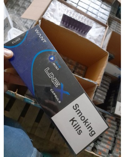 Line-X Nano Gum Mint (жвачка, кнопка)